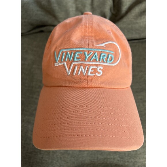 Vineyard Vines Other - VINEYARD VINES WOMENS ORANGE/BLUE BASEBALL HAT CAP